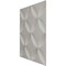 Ekena Millwork 19 5/8in. W x 19 5/8in. H Wallflower EnduraWall Decorative 3D Wall Panel Covers 2.67 Sq. Ft. WP20X20WABAL - alternate 6